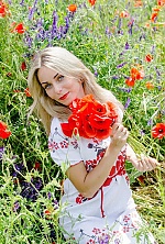 Ukrainian mail order bride Lyudmila from Rivne with blonde hair and blue eye color - image 5