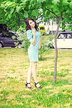 Ukrainian mail order bride Viktoria from Kiev with black hair and brown eye color - image 3