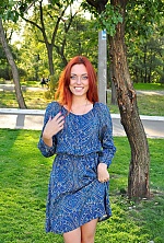 Ukrainian mail order bride Yana from Odessa with red hair and green eye color - image 5