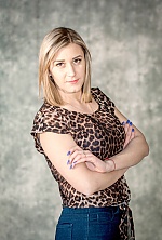 Ukrainian mail order bride Alexandra from Dnipro with blonde hair and brown eye color - image 9