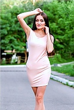 Ukrainian mail order bride Ludmila from Poltava with black hair and green eye color - image 3