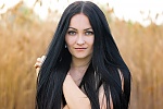 Ukrainian mail order bride Ludmila from Poltava with black hair and green eye color - image 5