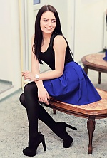 Ukrainian mail order bride Kristina from Odessa with brunette hair and blue eye color - image 5