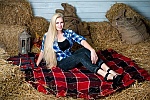 Ukrainian mail order bride Elena from Lugansk with blonde hair and blue eye color - image 3