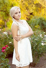 Ukrainian mail order bride Jana from Kamianske with blonde hair and green eye color - image 12