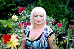 Ukrainian mail order bride Alina from Zmiiv with blonde hair and blue eye color - image 3