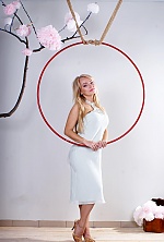 Ukrainian mail order bride Anastasiya from Kiev with blonde hair and grey eye color - image 6