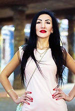 Ukrainian mail order bride Marina from Kyiv with black hair and grey eye color - image 4