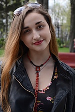 Ukrainian mail order bride Alina from Kharkiv with brunette hair and hazel eye color - image 5