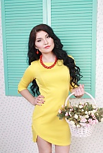 Ukrainian mail order bride Olena from Kiev with black hair and green eye color - image 5
