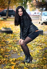 Ukrainian mail order bride Tatiana from Zhytomyr with black hair and hazel eye color - image 3