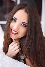 Ukrainian mail order bride Ekaterina from Kharkiv with brunette hair and green eye color - image 4