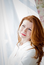 Ukrainian mail order bride Svetlana from Odessa with red hair and green eye color - image 10