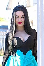 Ukrainian mail order bride Tatyana from Mariupol with black hair and blue eye color - image 15