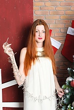 Ukrainian mail order bride Ekaterina from Nikolaev with red hair and blue eye color - image 3