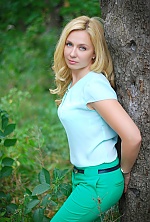 Ukrainian mail order bride Julia from Zhitomir with blonde hair and green eye color - image 2