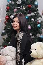 Ukrainian mail order bride Zhanna from Kiev with brunette hair and grey eye color - image 5