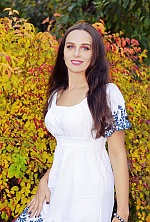 Ukrainian mail order bride Marina from Kharkov with black hair and blue eye color - image 8