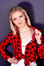 Ukrainian mail order bride Viktoria from Kharkov with blonde hair and blue eye color - image 8