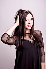 Ukrainian mail order bride Victoria from Kremenchug with black hair and hazel eye color - image 14