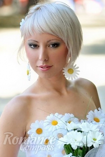 Ukrainian mail order bride Lyubov from Kiev with blonde hair and brown eye color - image 1