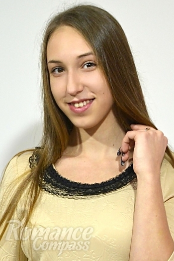 Ukrainian mail order bride Evgeniya from Vinitsya with blonde hair and brown eye color - image 1