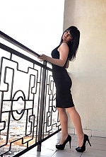 Ukrainian mail order bride Diana from Odessa with black hair and brown eye color - image 3