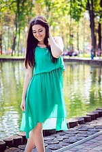 Ukrainian mail order bride Kristina from Chernomorsk with brunette hair and green eye color - image 2