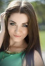 Ukrainian mail order bride Kristina from Chernomorsk with brunette hair and green eye color - image 10