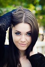 Ukrainian mail order bride Kristina from Chernomorsk with brunette hair and green eye color - image 9