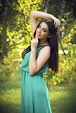 Ukrainian mail order bride Kristina from Chernomorsk with brunette hair and green eye color - image 5