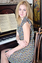 Ukrainian mail order bride Elena from Zaporozhye with blonde hair and blue eye color - image 6