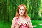 Ukrainian mail order bride Inna from Poltava with red hair and brown eye color - image 7