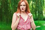 Ukrainian mail order bride Inna from Poltava with red hair and brown eye color - image 4