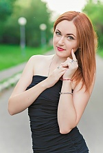 Ukrainian mail order bride Inna from Poltava with red hair and brown eye color - image 2