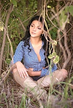 Ukrainian mail order bride Asya from Kharkiv with black hair and brown eye color - image 4