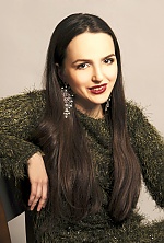Ukrainian mail order bride Galina from Kiev with brunette hair and brown eye color - image 2