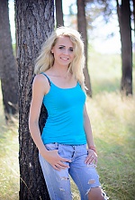 Ukrainian mail order bride Tanya from Zhytomyr with blonde hair and blue eye color - image 18