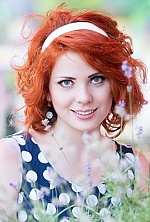 Ukrainian mail order bride Julia from Odessa with red hair and blue eye color - image 8