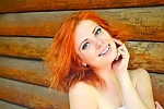 Ukrainian mail order bride Julia from Odessa with red hair and blue eye color - image 3