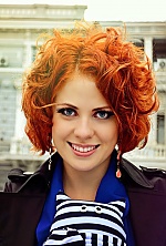 Ukrainian mail order bride Julia from Odessa with red hair and blue eye color - image 7