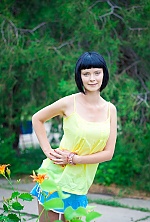 Ukrainian mail order bride Nataliya from Kharkiv with black hair and blue eye color - image 8