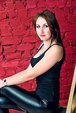 Ukrainian mail order bride Anna from Nikolaev with brunette hair and green eye color - image 6