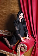 Ukrainian mail order bride Elena from Kiev with black hair and brown eye color - image 4