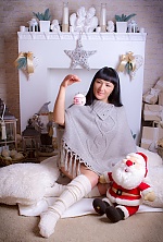 Ukrainian mail order bride Valentina from Zhytomyr with black hair and brown eye color - image 6
