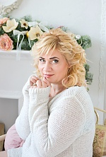 Ukrainian mail order bride Irina from Odessa with blonde hair and green eye color - image 11