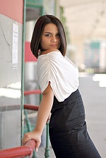 Ukrainian mail order bride Anastasia from Kiev with brunette hair and brown eye color - image 9