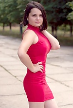 Ukrainian mail order bride Anastasia from Kiev with brunette hair and brown eye color - image 5