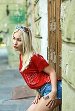 Ukrainian mail order bride Viktoria from Dnipro with blonde hair and blue eye color - image 6