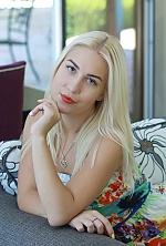 Ukrainian mail order bride Viktoria from Dnipro with blonde hair and blue eye color - image 11